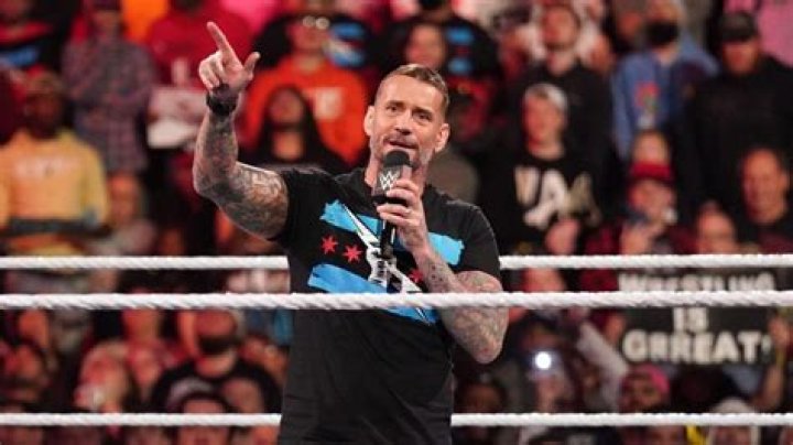 cm punk cutting a promo on raw