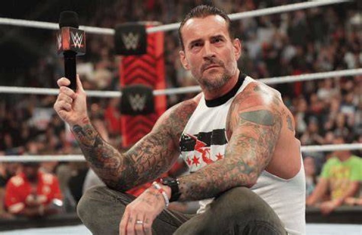cm punk sitting down