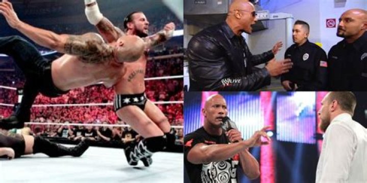CM Punk vs. The Rock promo