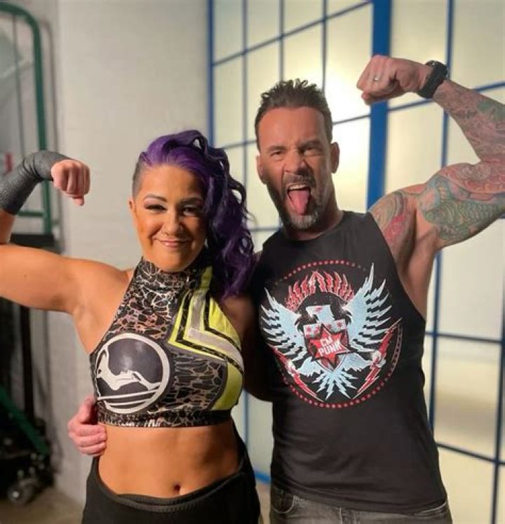 CM Punk with Bayley Cropped