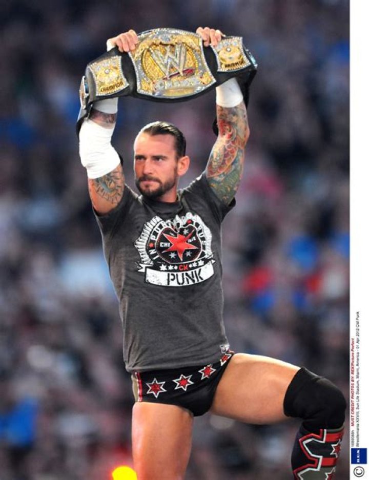 CM Punk WWE Champion
