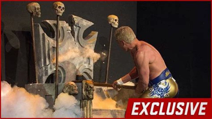 Cody Rhodes Triple H throne 