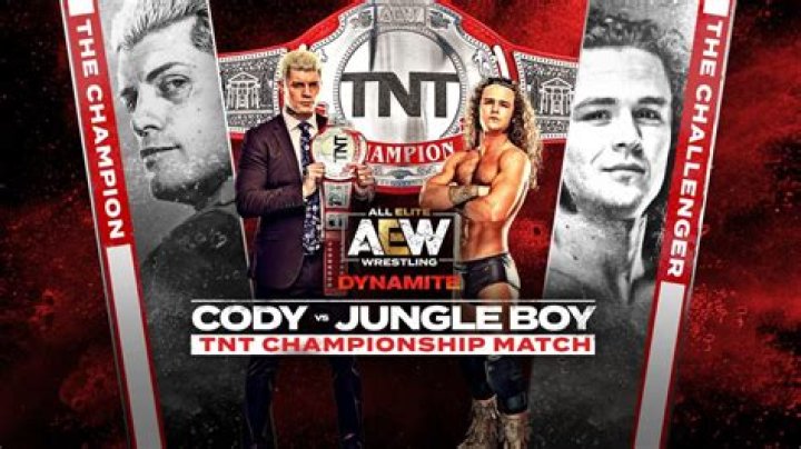 Cody Rhodes vs Jungle Boy AEW TNT Title