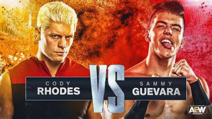 Cody Rhodes vs Sammy Guevara AEW Ladder Match