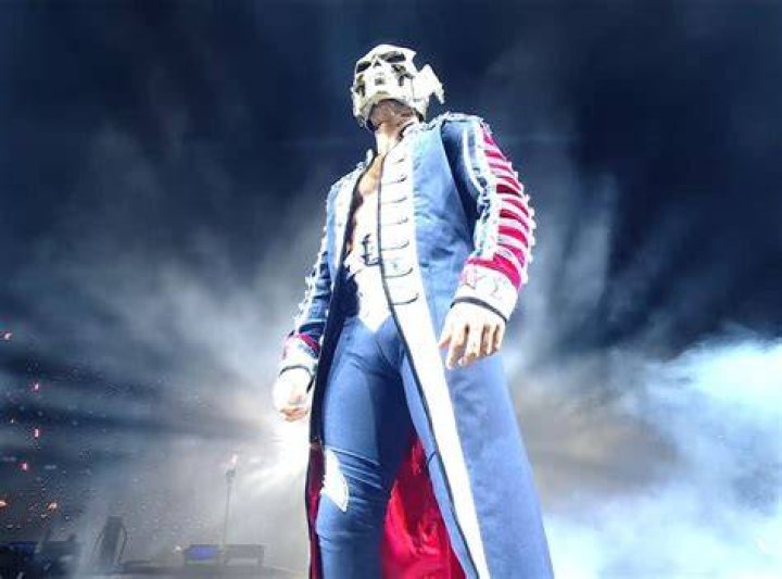 Cody Rhodes wearing an entrance vest.