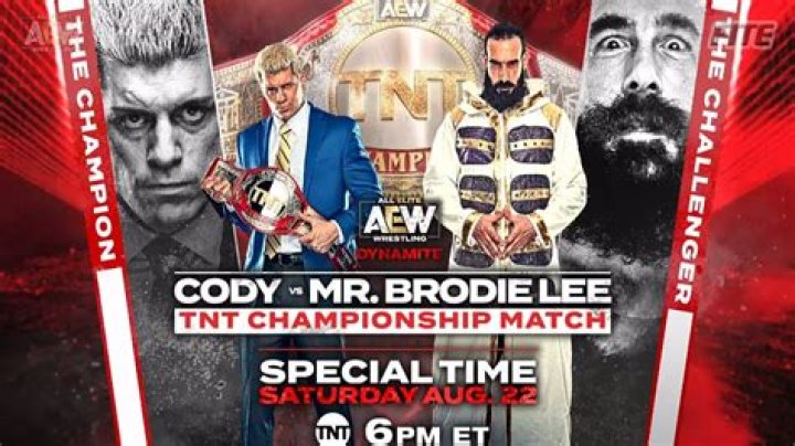 Cody vs Brodie Lee Cropped