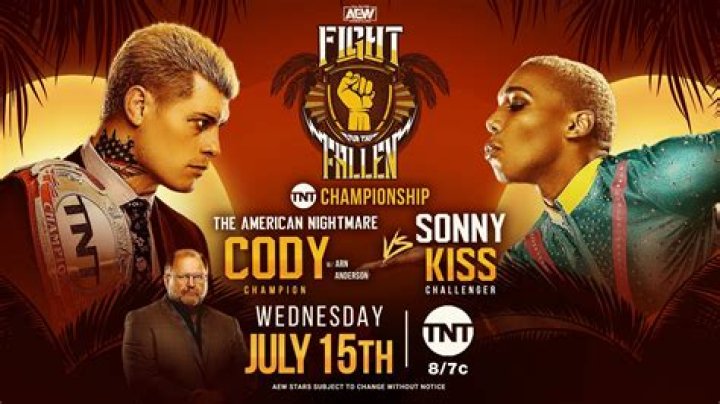 Cody vs Sonny Kiss AEW TNT Championship