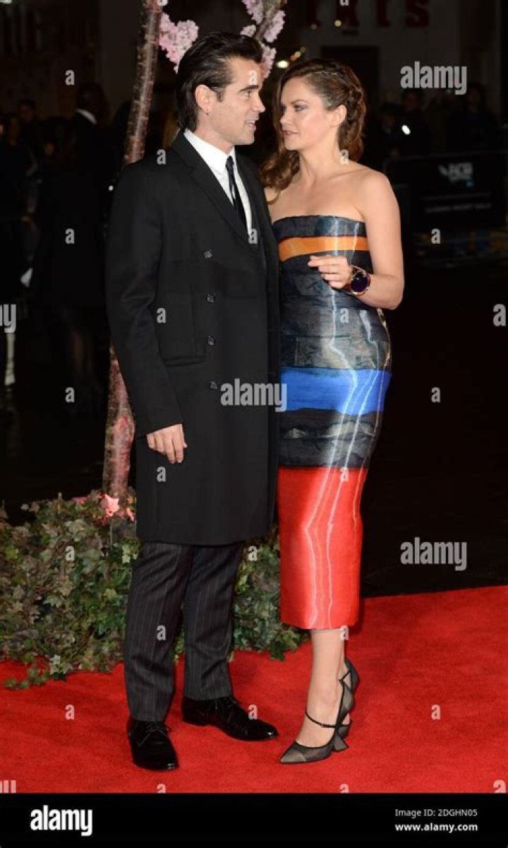 Colin Farrell and Ruth Wilson attended the premiere of Saving Mr. It
