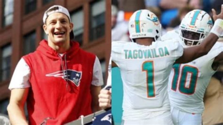 “Cool to Play for Mike McDaniel”: 16 Months After NFL Retirement, Rob Gronkowski
Expresses Desire to Join Miami Dolphins