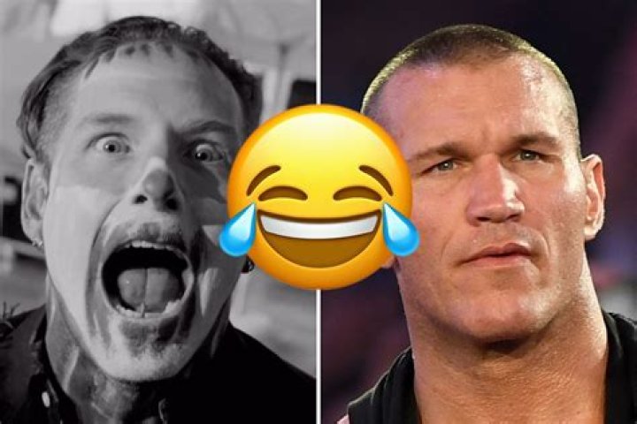 Corey Taylor as a wrestling fan 