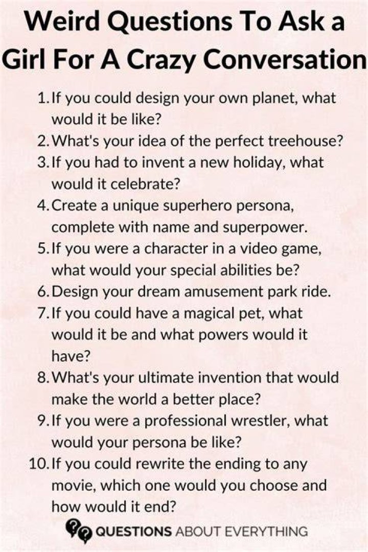 Crazy Questions: Unlocking The Fun Side Of Conversation