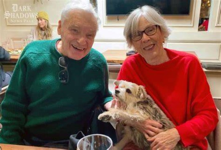 DavidSelby and his wife, Chip at the 41st Annual Saturn Awards, June