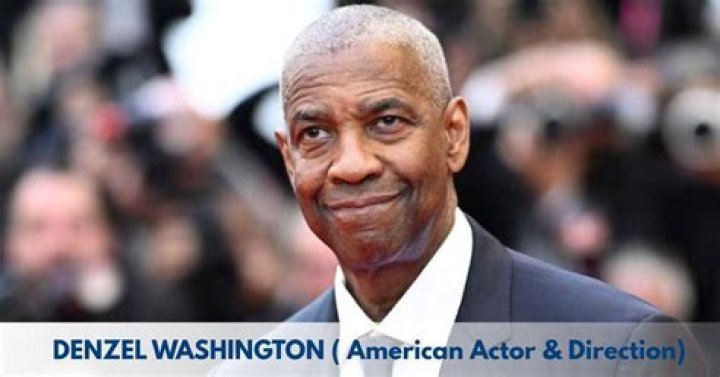 Denzel Washington Biography, Age, Height, Husband, Net Worth, Family