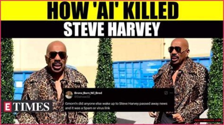 Did Steve Harvey Die Recently? The Truth Behind The Rumors