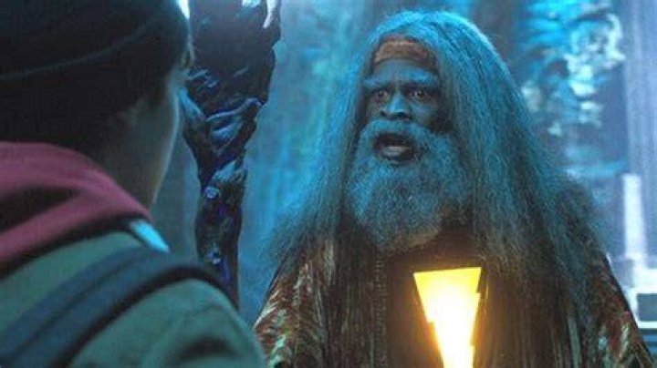 Djimon Hounsou as The Wizard in Shazam: power of the gods (Phase 2 Movie 12)
