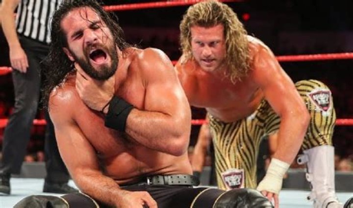 Dolph Ziggler v Seth Rollins Extreme Rules 2018 Cropped
