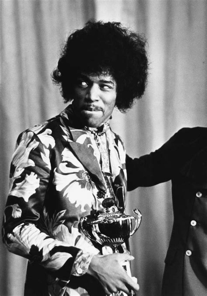 Dressed up as Jimi for a dress as your favourite musician day in school