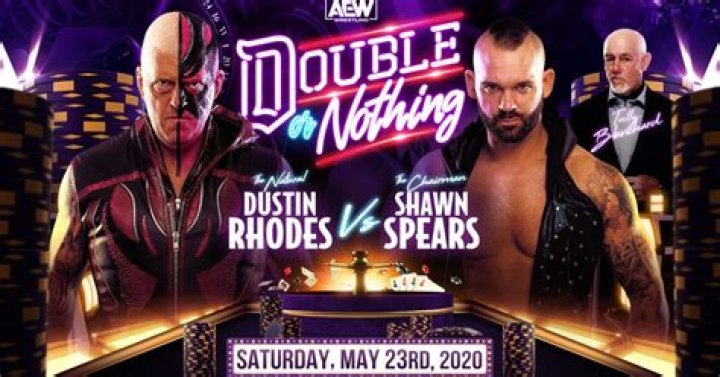 Dustin Rhodes vs Shawn Spears AEW Double or Nothing
