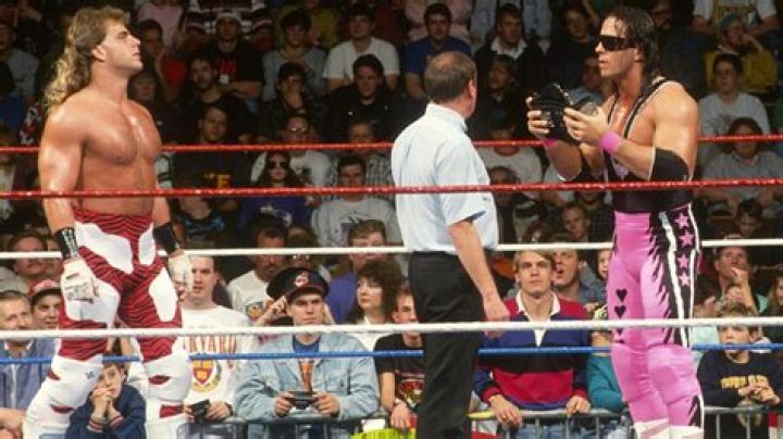 Early Hebner Bret Hart Shawn Michaels