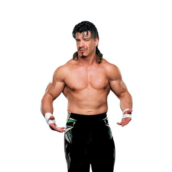 Eddie Guerrero faces off with Brock Lesnar