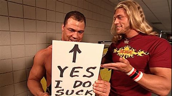 Edge and Kurt Angle 