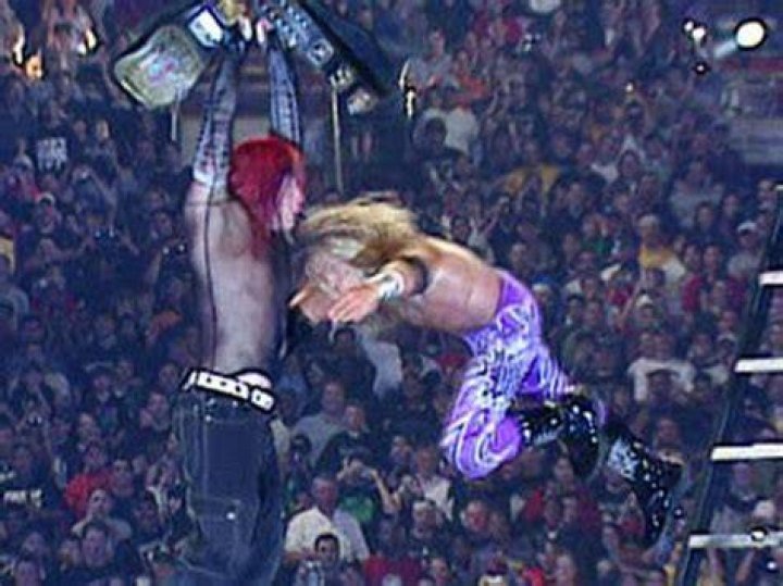 Edge Jeff Hardy TLC WrestleMania X-7