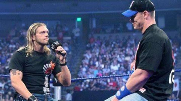 Edge spears John Cena