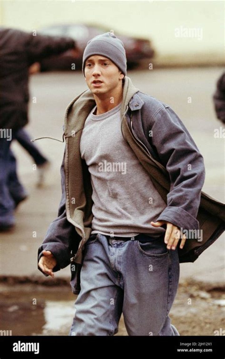Eminem as 8 Mile in Best Actor By Movie/ Show