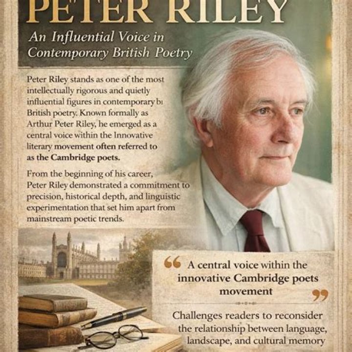Exploring The Life Of Peter Riley: A Comprehensive Biography