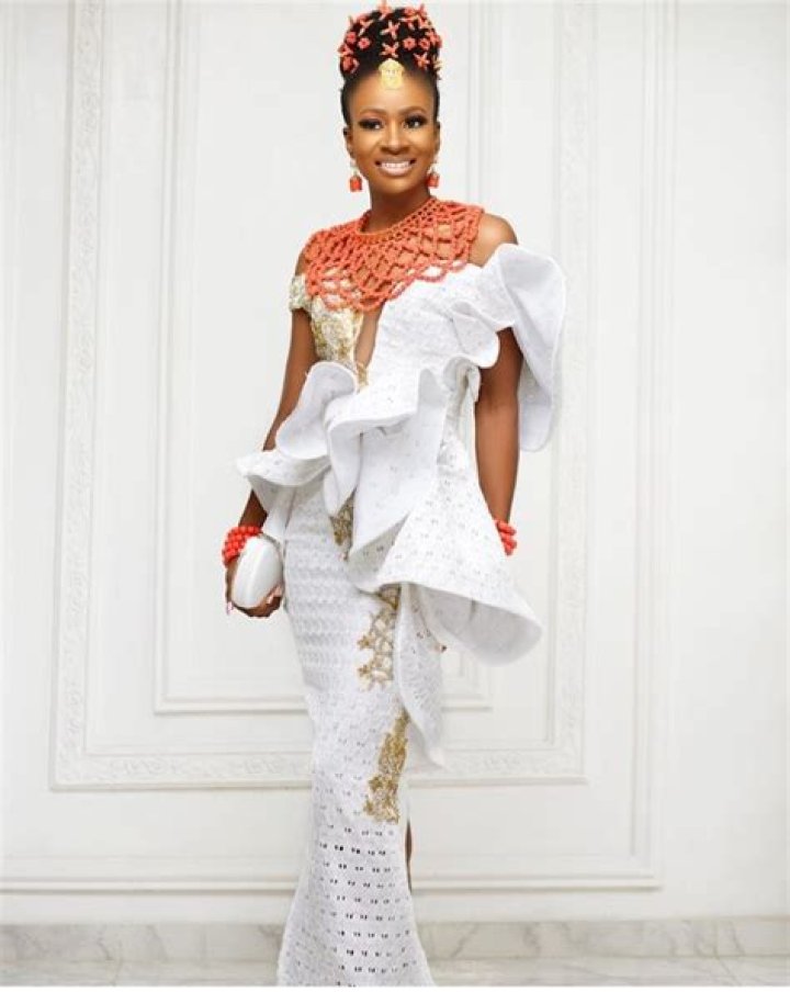 Fashion Meets Tradition Anto Lecky Stuns In Delta Igbo Bridal Outfit