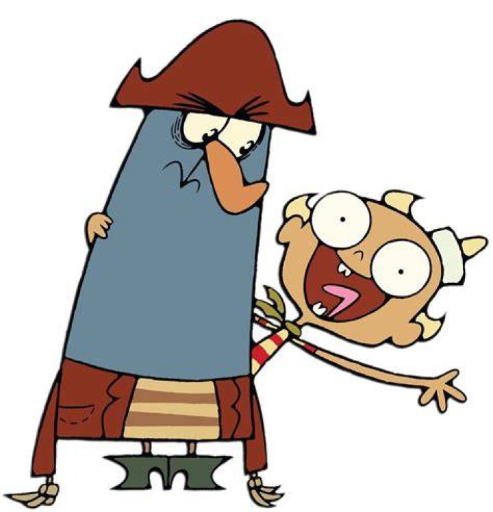 Flapjack and Captain K'nuckles transparent PNG StickPNG
