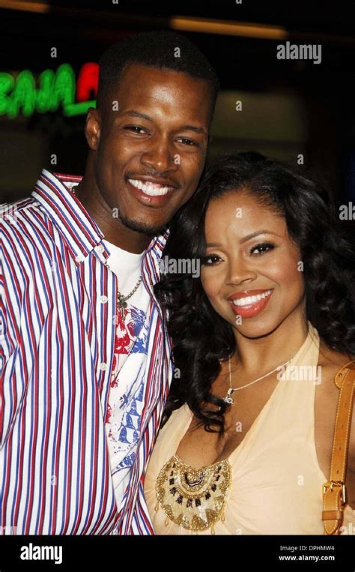 Flex Alexander and wife Shanice at the World Premiere of SPARKLE