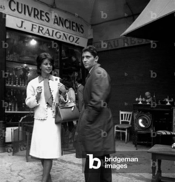 Francine Breaud and her future husband Sacha Distel, Paris, 30
