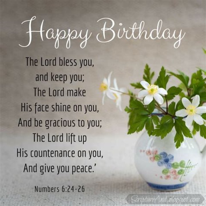 Free Birthday Images with Bible Verses