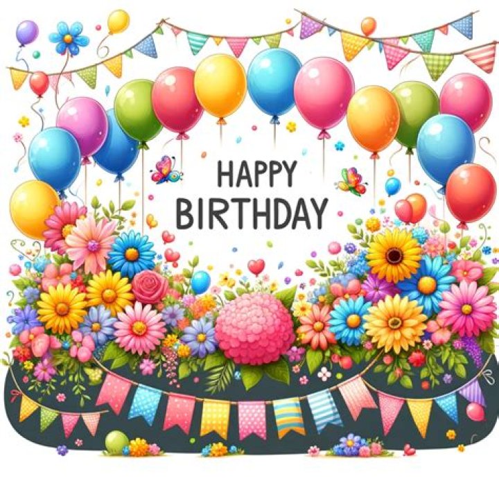 Free Happy Birthday Image With Blessings