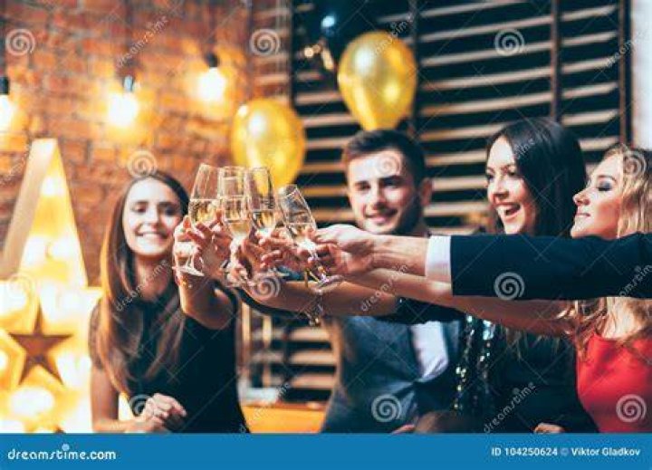 Friends Cheers Stock Photo Image 4982450
