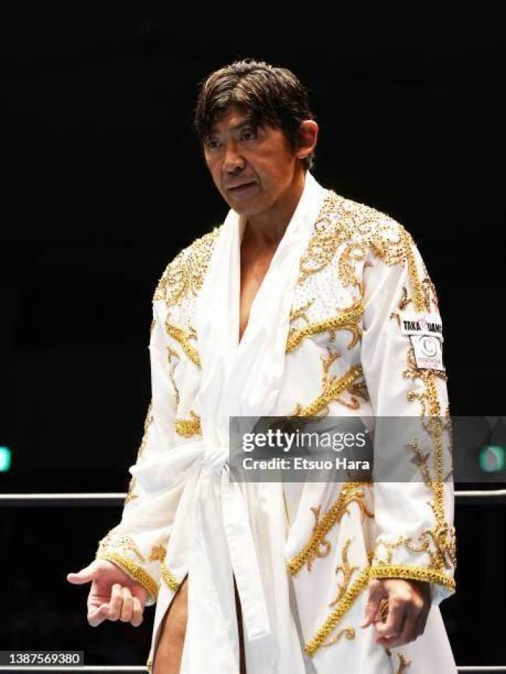 Funaki in the ring