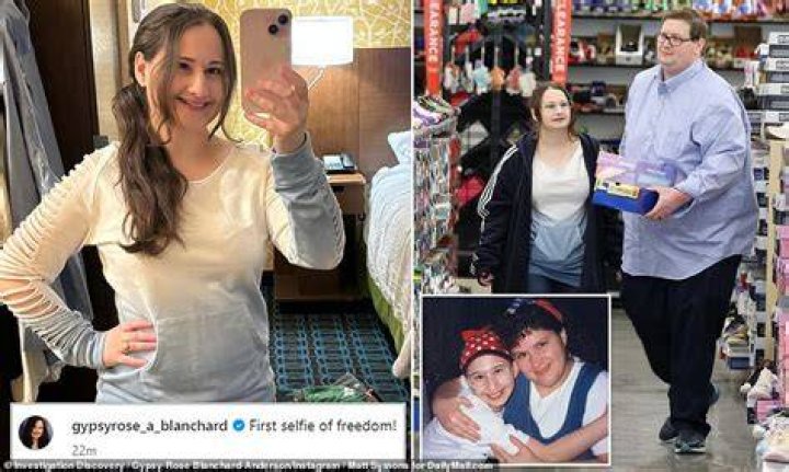 Gypsy Rose Blanchard posts '1st selfie of freedom' after early release