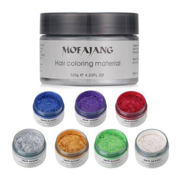 Hair Coloring Wax, KooJoee Temporary Hair Dye Easy Wash