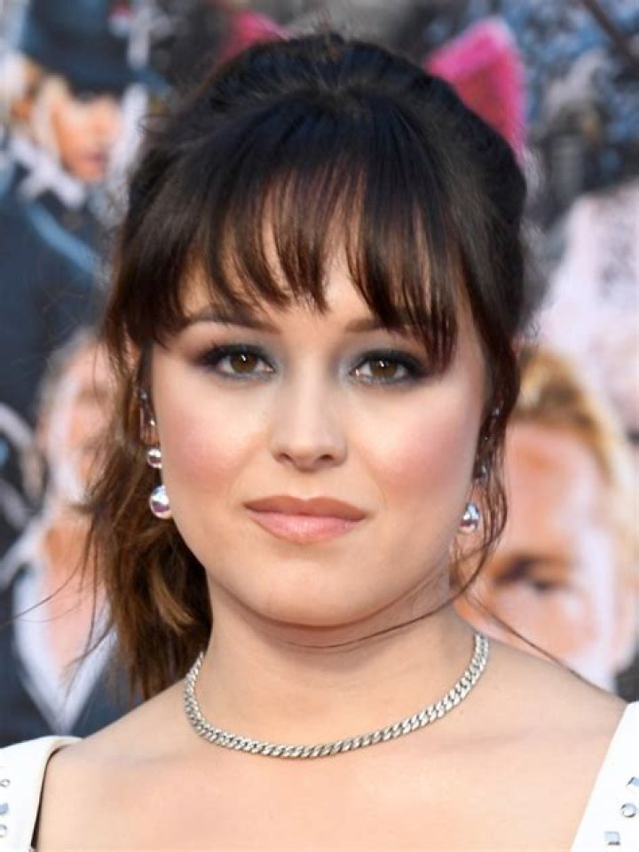 Hayley Orrantia as Kelly LeBrock Young in Leslie Nielsen: King Of Deadpan