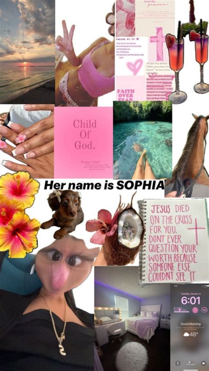 Her name is sophia, she's younger than you think. ( sophiiadiamond ) 9GAG