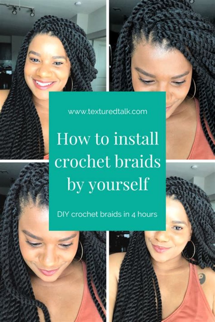How to Install Crochet Braids By Yourself at Home In Only 4 Hours