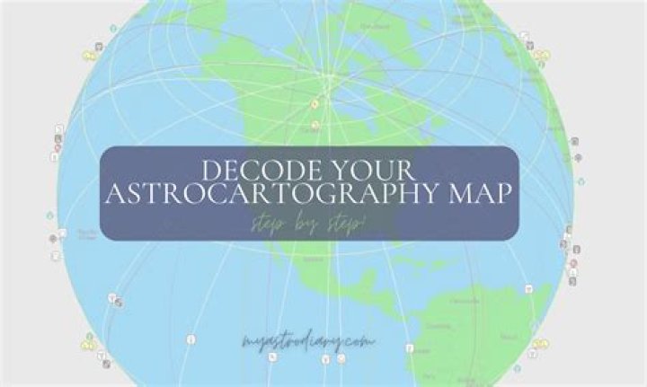 How To Read Astrocartography Map: A Comprehensive Guide
