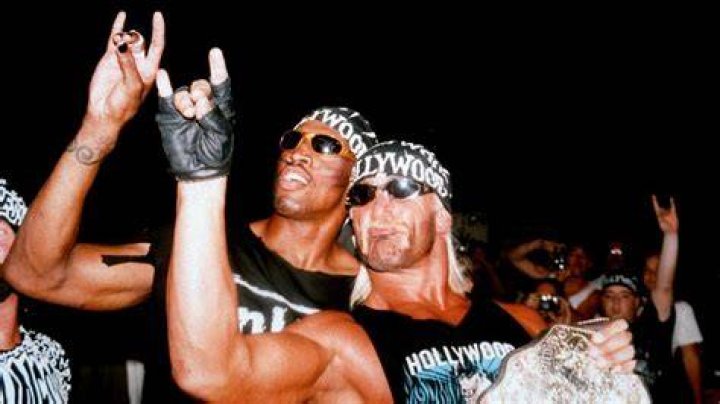 Hulk Hogan and Dennis Rodman