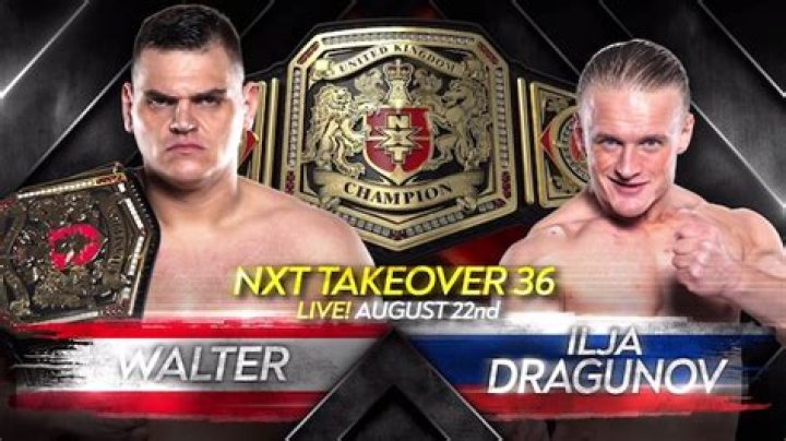 Ilja Dragunov vs WALTER NXT Takeover 36