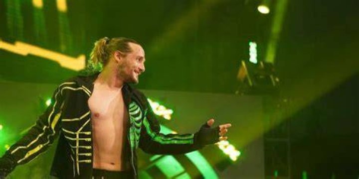 Jack Evans makes AEW entrance Cropped