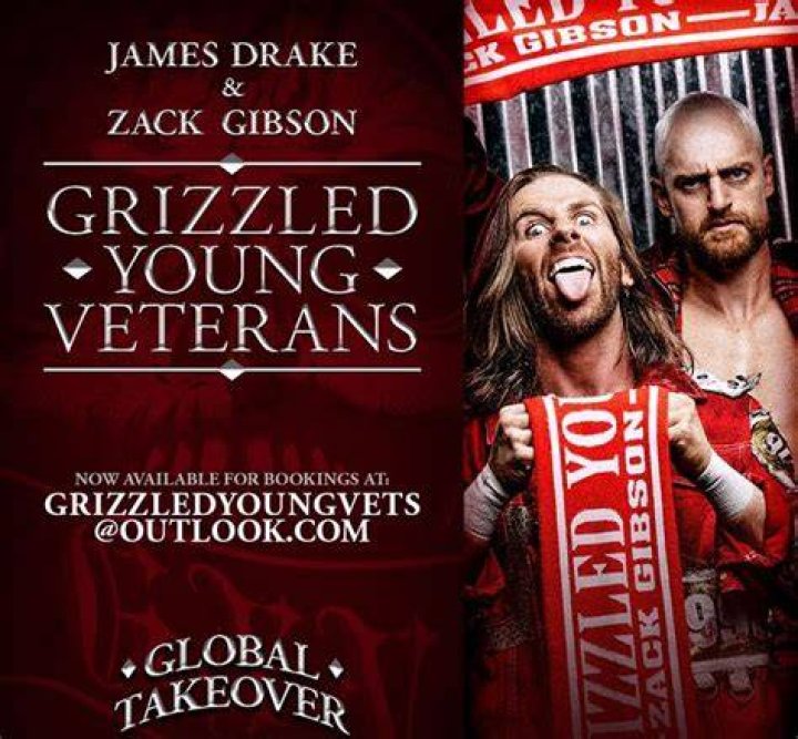 James Drake & Zack Gibson NXT UK Tag Team Champions Cropped