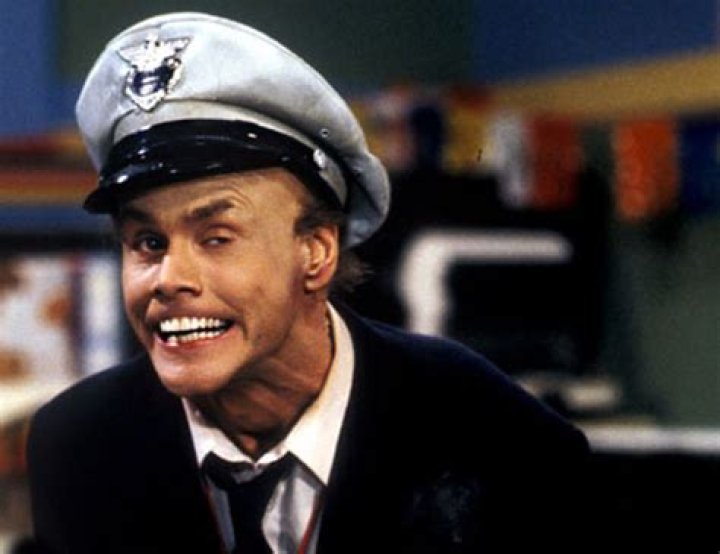 Jim Carrey as Fire Marshall Bill Burns in Home Alone with Fire Marshall Bill
