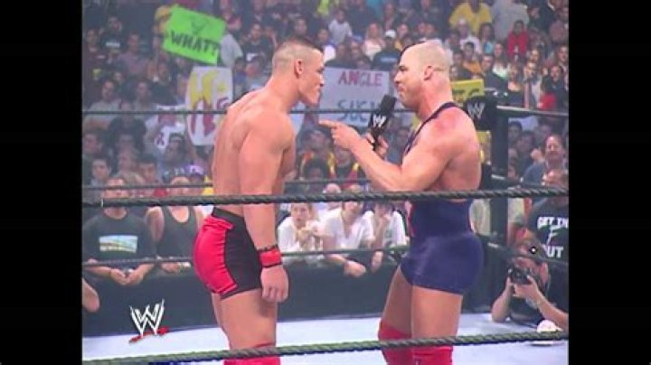 John Cena Debut Vs Kurt Angle