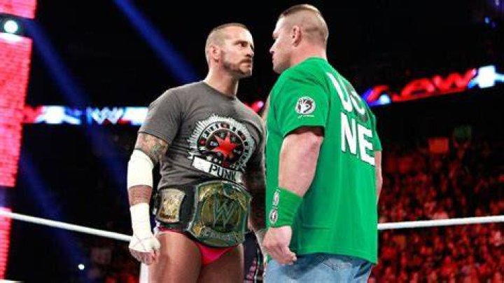 John Cena v CM Punk Money in the Bank 2011 Cropped